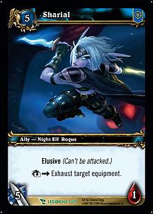 World of Warcraft: March of the Legion (Base Set) card 164 Sharial
