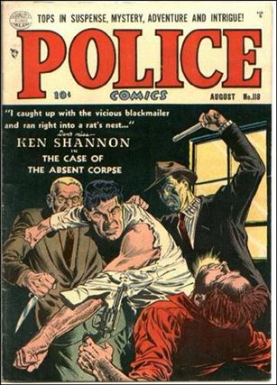 Police Comics issue 118