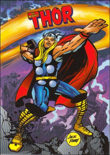 Marvel: The Silver Age (Jack Kirby Subset) card JK6 Thor