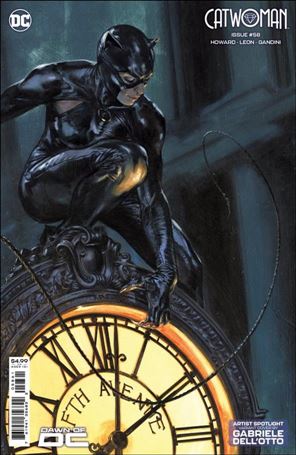 Catwoman (2018) issue 58-D Gabriele Dell'Otto Artist Cardstock Cover