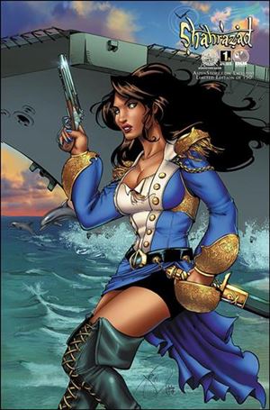 Shahrazad (2015) issue 1-D Jenevieve Broomall aspenstore.com Cover 1/750