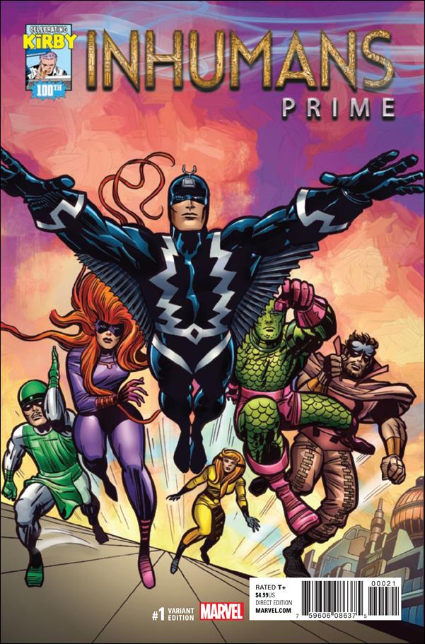 Inhumans Prime issue 1-D Jack Kirby 1:10 Cover