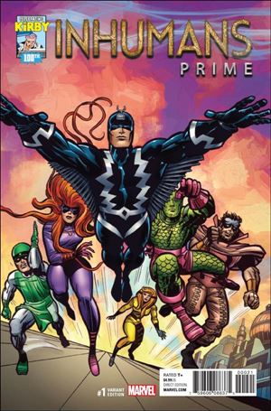 Inhumans Prime issue 1-D Jack Kirby 1:10 Cover