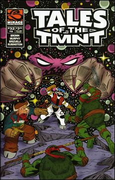 Tales of the TMNT issue 32 Dario Brizuela Cover
