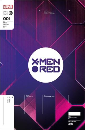 X-Men: Red (2022) issue 1-F Tom Muller 1:10 Design Cover