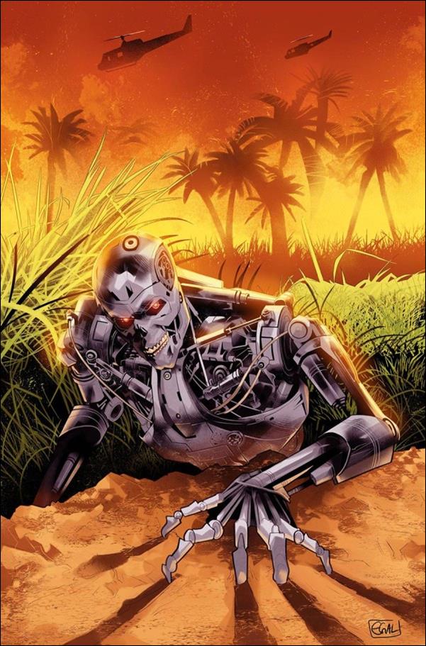 Terminator (2024) issue 2-O Edwin Galmon Virgin 1:50 Cardstock Cover
