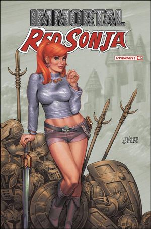 Immortal Red Sonja issue 2-C Joseph Michael Linsner Cover