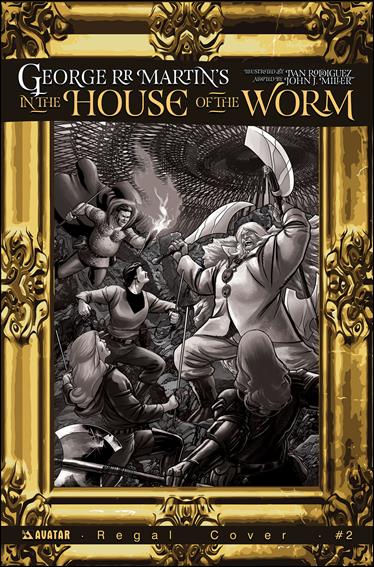 George R.R. Martin's In the House of the Worm issue 2-D Regal Cover
