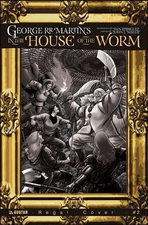 George R.R. Martin's In the House of the Worm issue 2-D Regal Cover
