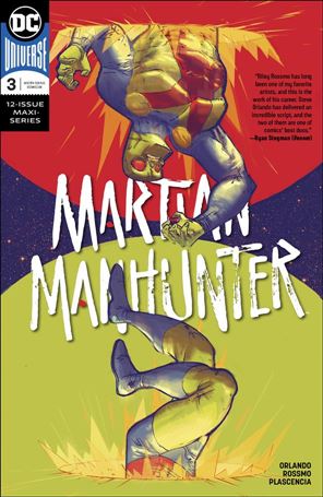 Martian Manhunter (2018) issue 3 Riley Rossmo Cover