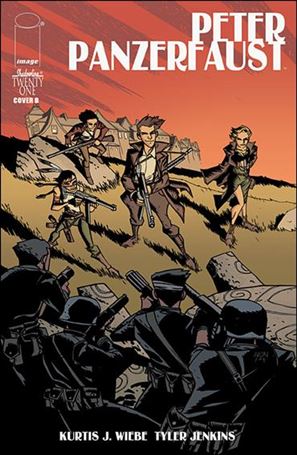 Peter Panzerfaust issue 21-B Michael Avon Oeming Cover