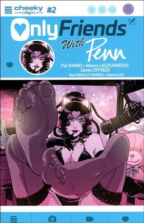 OnlyFriends with Penn issue 2 Luana Vecchio Cover