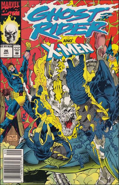 Ghost Rider (1990) issue 26-B Australian Price Cover