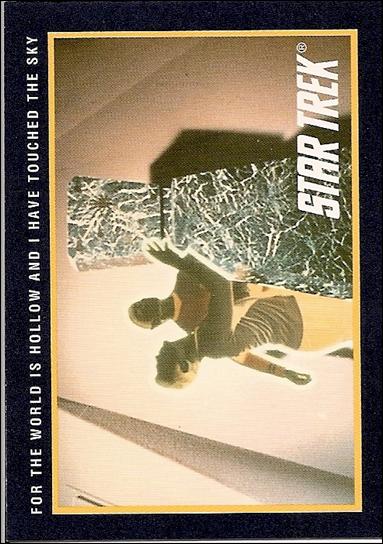 Star Trek 25th Anniversary: Series 2 (Base Set) card 205 For the World is Hollow and I Have Touched the Sky