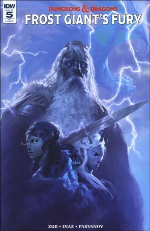 Dungeons & Dragons: Frost Giant's Fury issue 5-C Tyler Jacobson 1:10 Cover