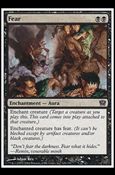 Magic the Gathering: 9th Edition (Base Set) card 129 Fear