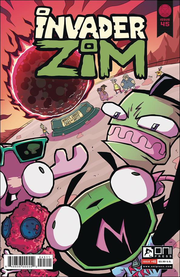 Invader Zim issue 45 Warren Wucinich Cover