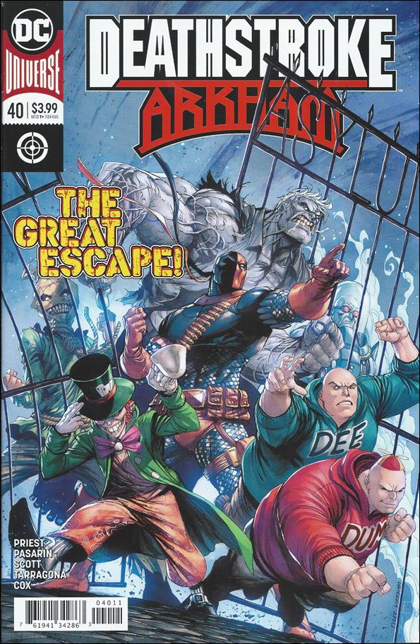 Deathstroke (2016) issue 40 Tyler Kirkham Cover