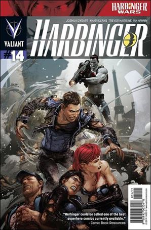 Harbinger (2012) issue 14 Clayton Crain Cover