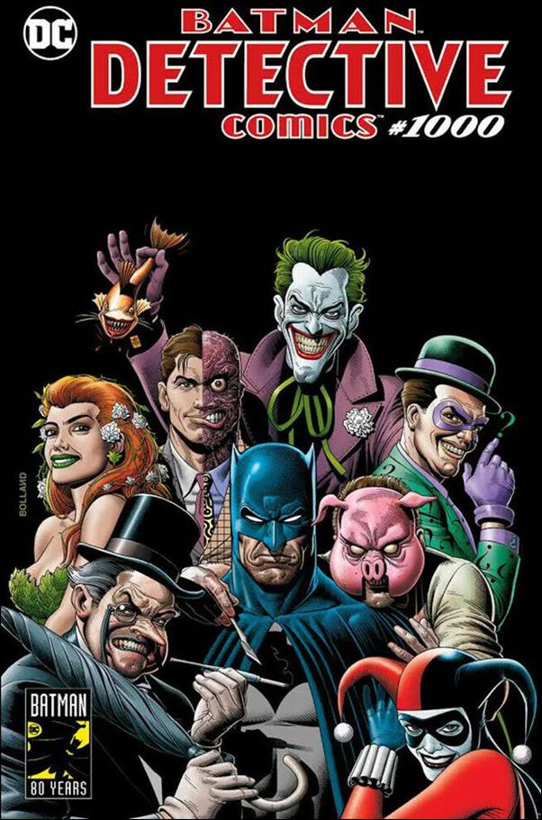 Detective Comics (1937) issue 1000-SW Brian Bolland Forbidden Planet Cover 1/2500