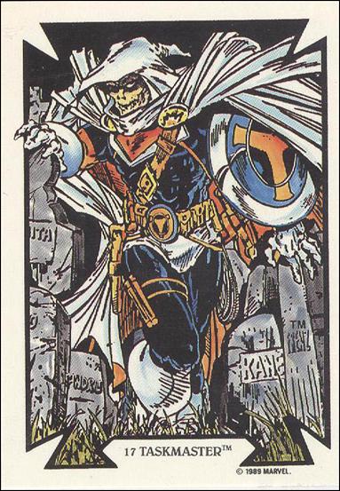 Todd McFarlane Super Heroes: Series 1 (Base Set) card 17 Taskmaster