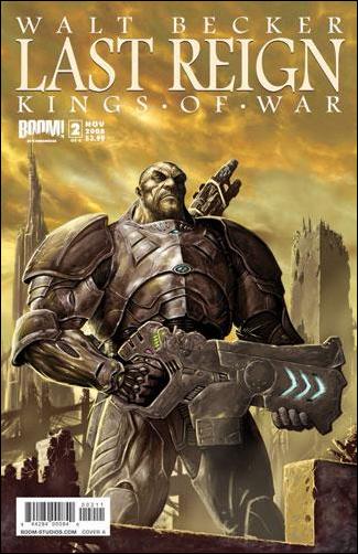 Last Reign issue 2 Karl Richardson Cover