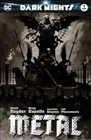Dark Nights: Metal issue 1-SR Tim Bradstreet Cover