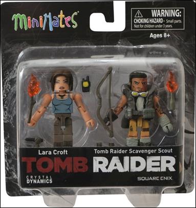 Tomb Raider Minimates figure 1 Lara Croft and Scavenger Scout