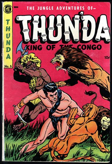 A-1 Comics issue 86 Thun'da, King of the Congo #6