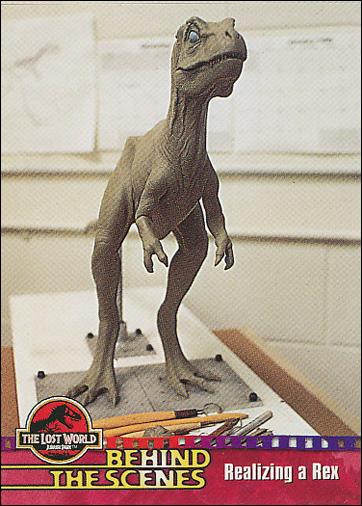 Lost World: Jurassic Park (Base Set) card 47 Realizing a Rex