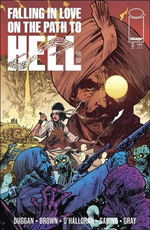 Falling in Love on the Path to Hell issue 2 Garry Brown Cover