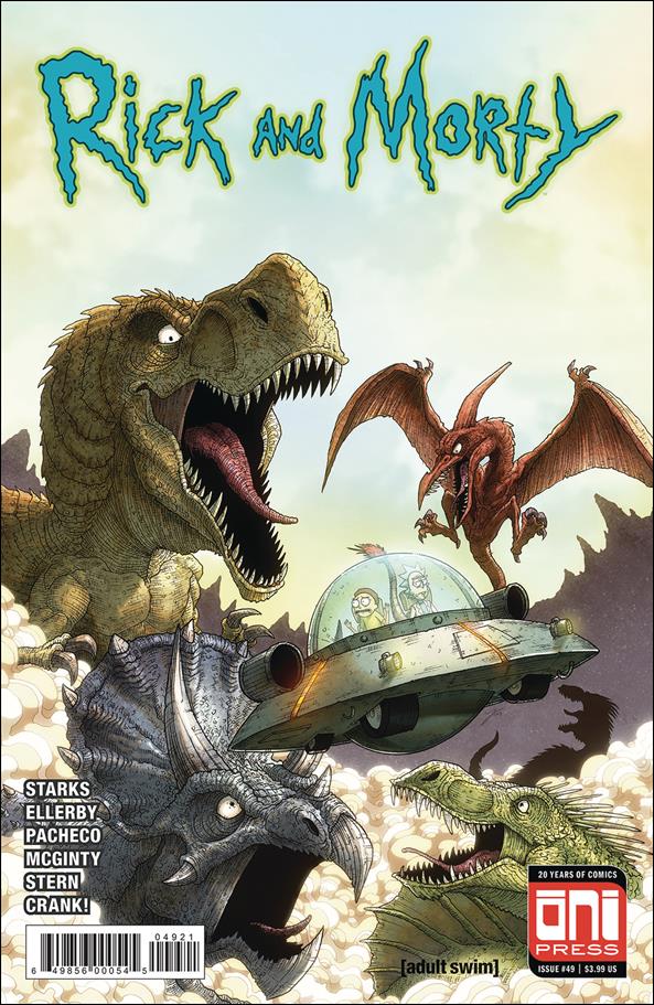 Rick and Morty (2015) issue 49-B Mike Vasquez Cover
