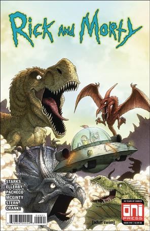 Rick and Morty (2015) issue 49-B Mike Vasquez Cover