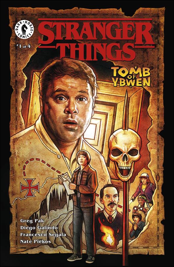 Stranger Things: Tomb of Ybwen issue 1-B Kyle Lambert Cover