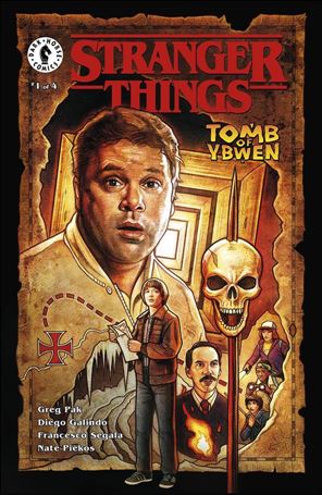 Stranger Things: Tomb of Ybwen issue 1-B Kyle Lambert Cover