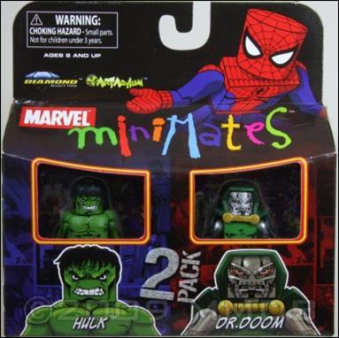 Marvel Minimates (Exclusives) figure 24 Hulk and Doctor Doom