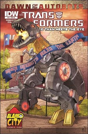 Transformers: More Than Meets the Eye (2012) issue 33-D Casey Coller Alamo City Comic Con 1/1000