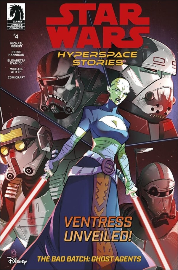 Star Wars: Hyperspace Stories – The Bad Batch: Ghost Agents issue 4 Valeria Favoccia Cover