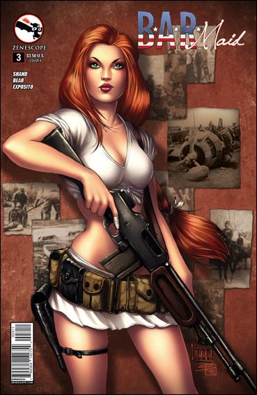 B.A.R. Maid issue 3 Billy Tucci Cover