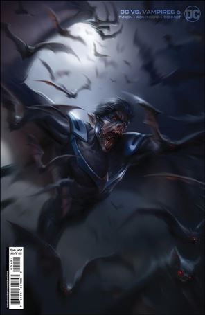 DC vs Vampires issue 6-B Francesco Mattina Cardstock Cover