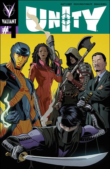Unity (2013) issue 1-D Paolo Rivera Pullbox Cover