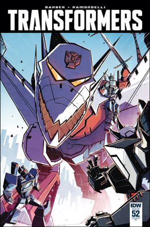 Transformers (2014) issue 52-C Josh Burcham 1:10 Cover