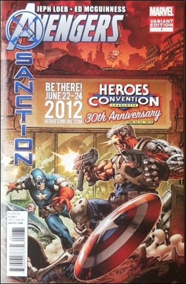 Avengers: X-Sanction issue 1-GJ HeroesCon Carlo Pagulayan Battle Cover 1/500