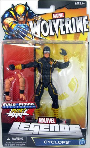 Marvel Legends: Wolverine (Puck Series)  figure 1 Cyclops (Astonishing Costume)