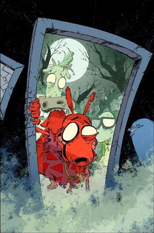 Rocko's Modern Afterlife issue 1-C Jorge Corona Cover