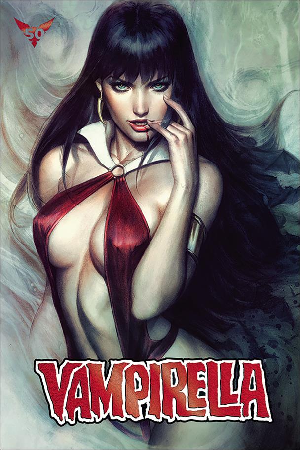 Vampirella (2019) issue 6-Y Stanley "Artgerm" Lau Red Foil Cover