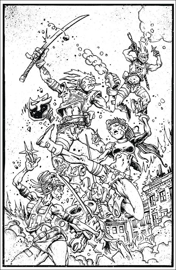 Ninjas and Robots issue 10-E Kevin Eastman 1:5 Cover