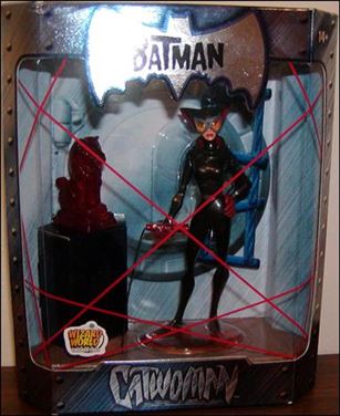 Batman (Exclusives) figure 2-G Catwoman (Red Idol) 2005 SDCC Exclusive