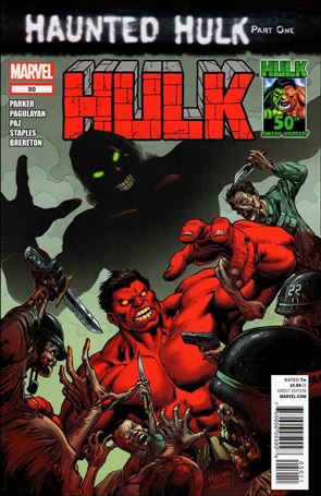 Hulk (2008)  issue 50 Carlo Pagulayan Cover