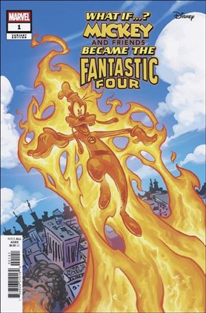 Marvel & Disney: What If...? Mickey & Friends Became the Fantastic Four issue 1-E Skottie Young Cover